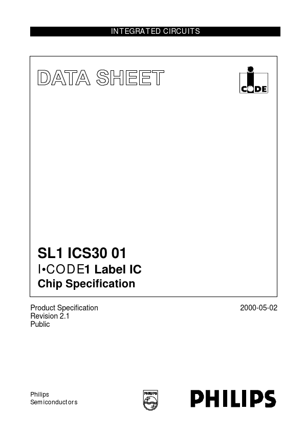 SL1ICS3001 NXP