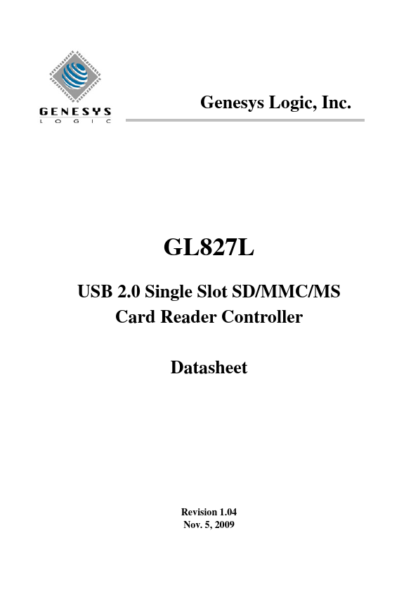 gl827L Genesys Logic