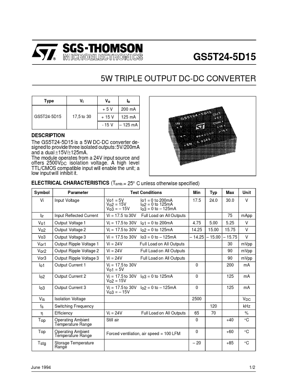 GS5T24-5D15