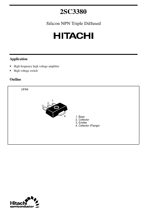 2SC3380 Hitachi Semiconductor