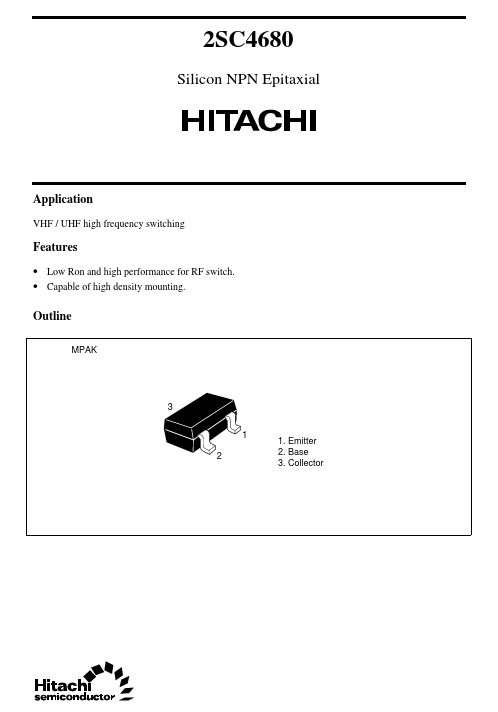 2SC4680 Hitachi Semiconductor