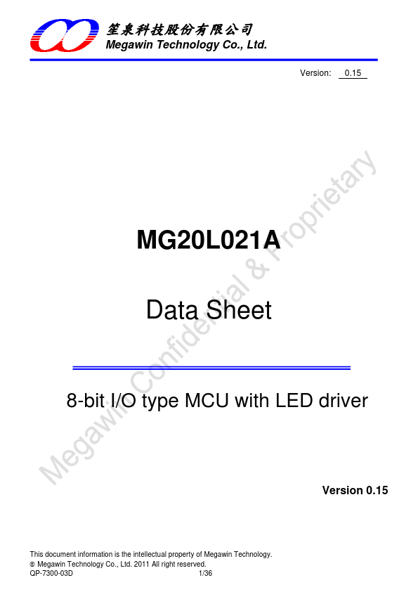 <?=MG20L021A?> डेटा पत्रक पीडीएफ