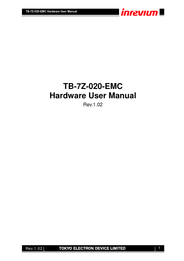 <?=TB-7Z-020-EMC?> डेटा पत्रक पीडीएफ