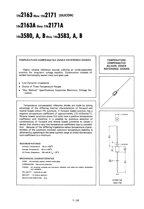 1N2168A Motorola