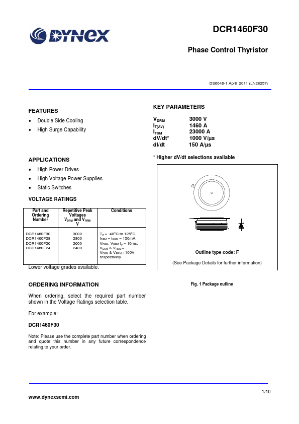 DCR1460F30