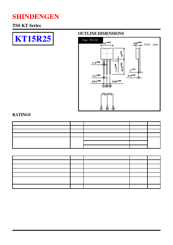 <?=KT15R25?> डेटा पत्रक पीडीएफ