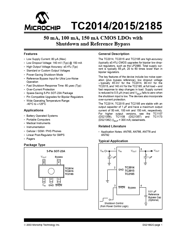 TC2185 Microchip Technology