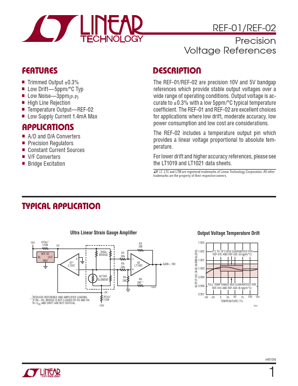 REF-02 Linear Technology