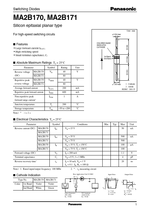 MA2B170 Panasonic