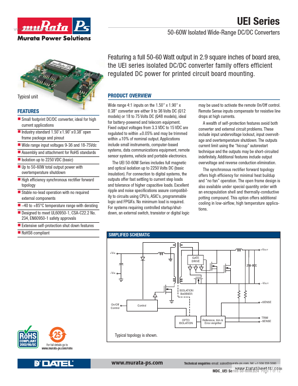 <?=UEI-12?> डेटा पत्रक पीडीएफ
