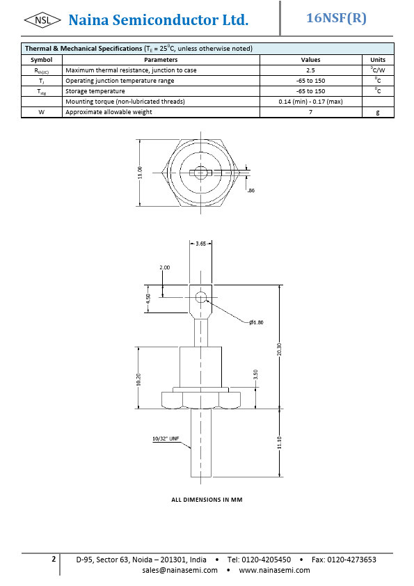 16NSF100