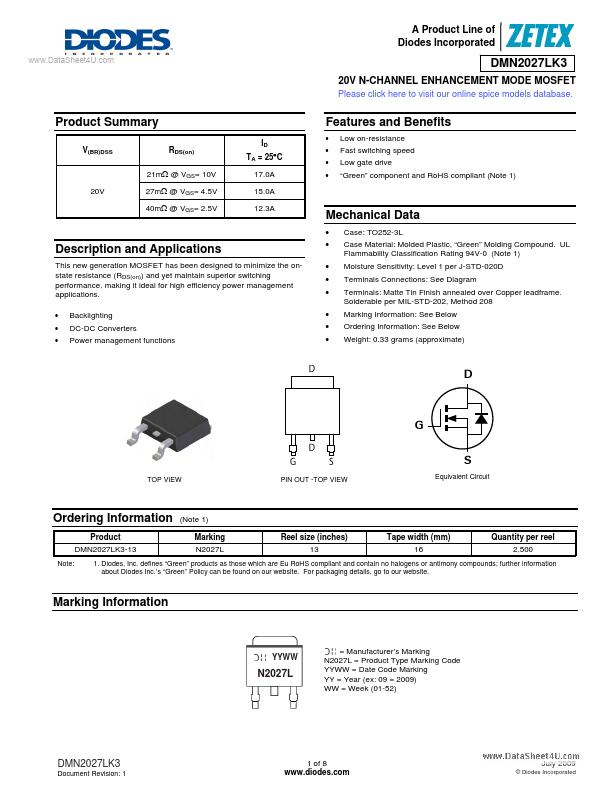 DMN2027LK3