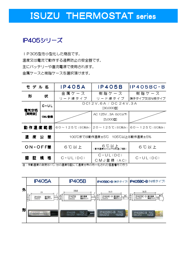 IP405BC-B Isuzu