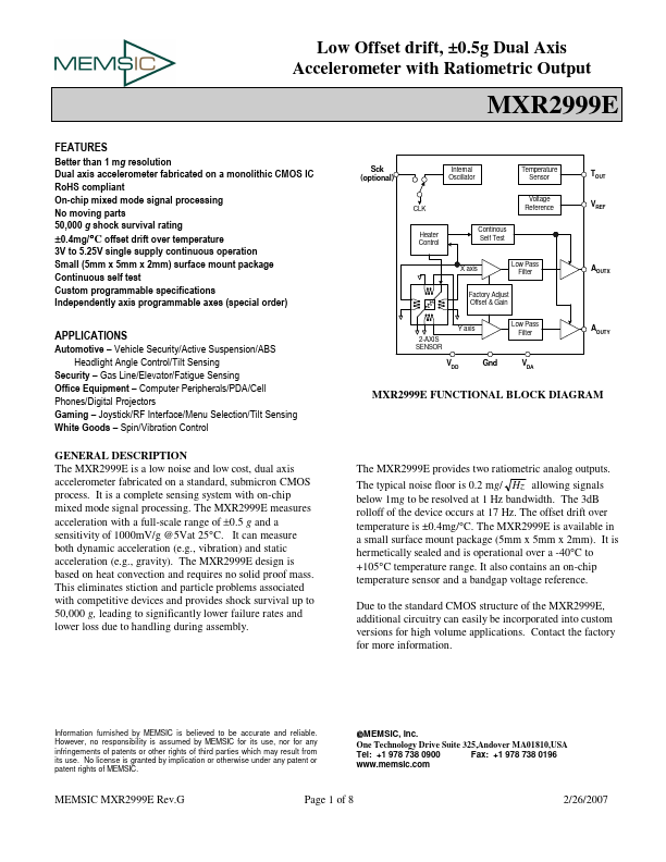 <?=MXR2999E?> डेटा पत्रक पीडीएफ