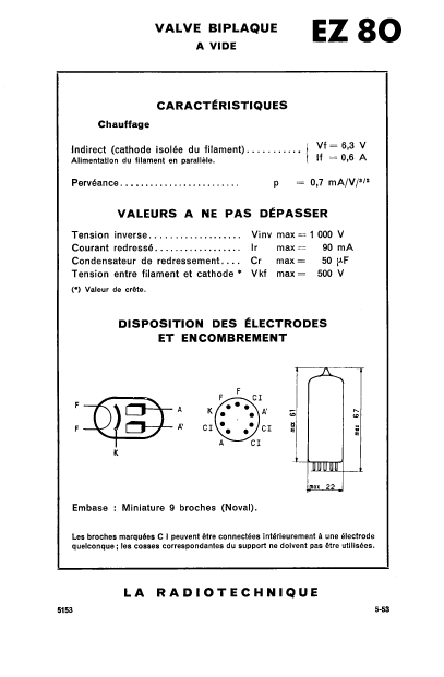 EZ80 La Radiotechnique