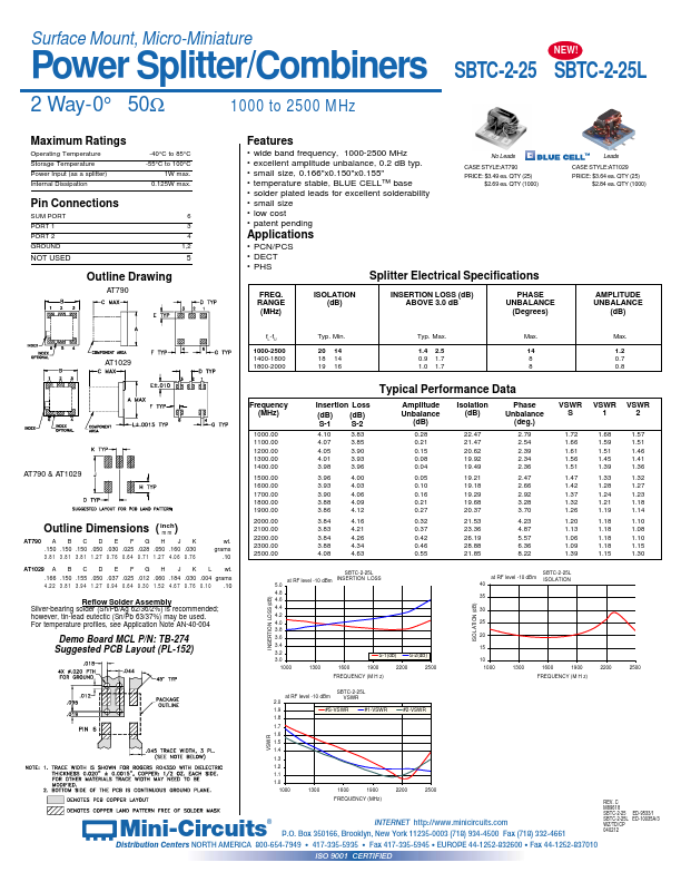 SBTC-2-25L Mini-Circuits