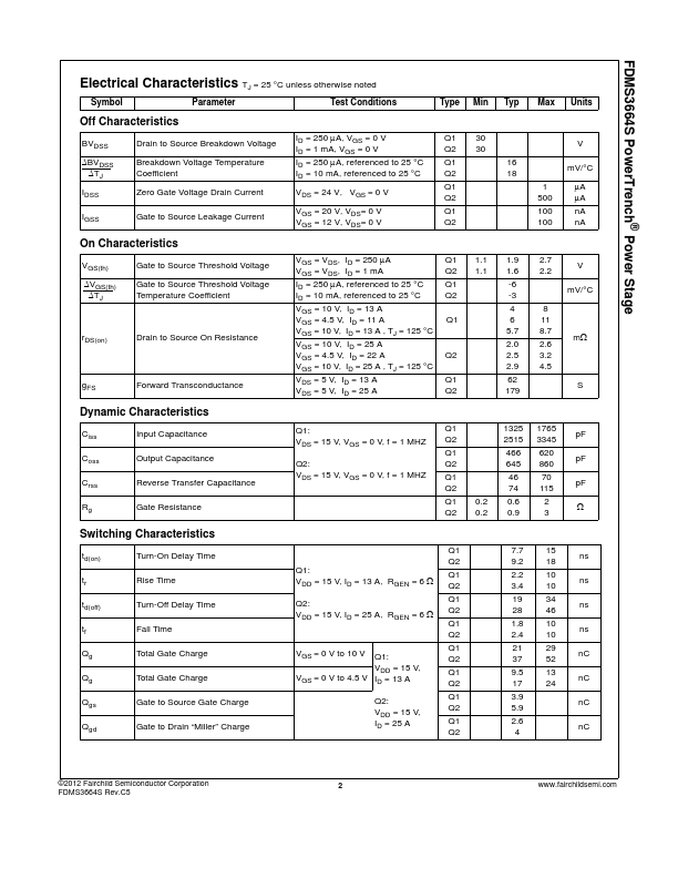 FDMS3664S