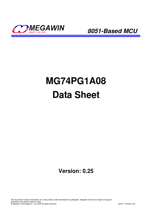 <?=MG74PG1A08?> डेटा पत्रक पीडीएफ