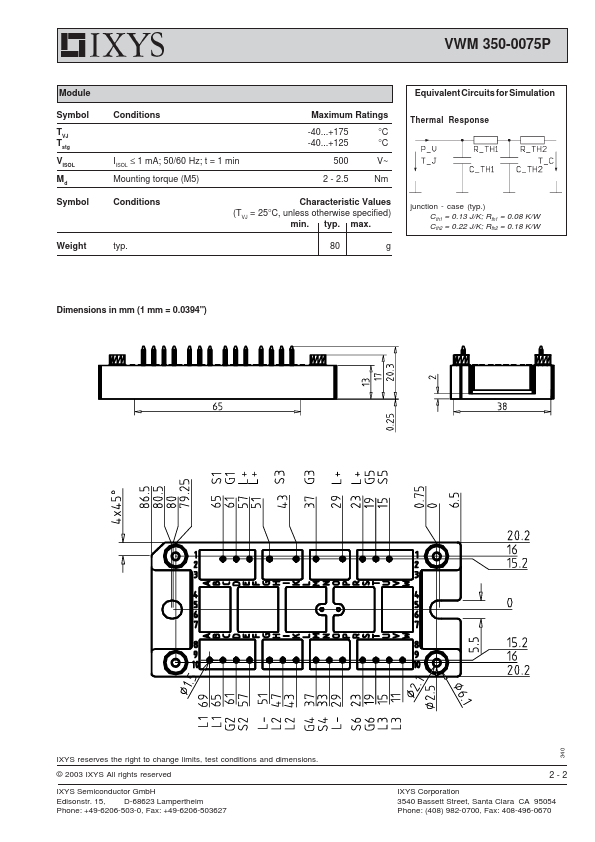 VWM350-0075P