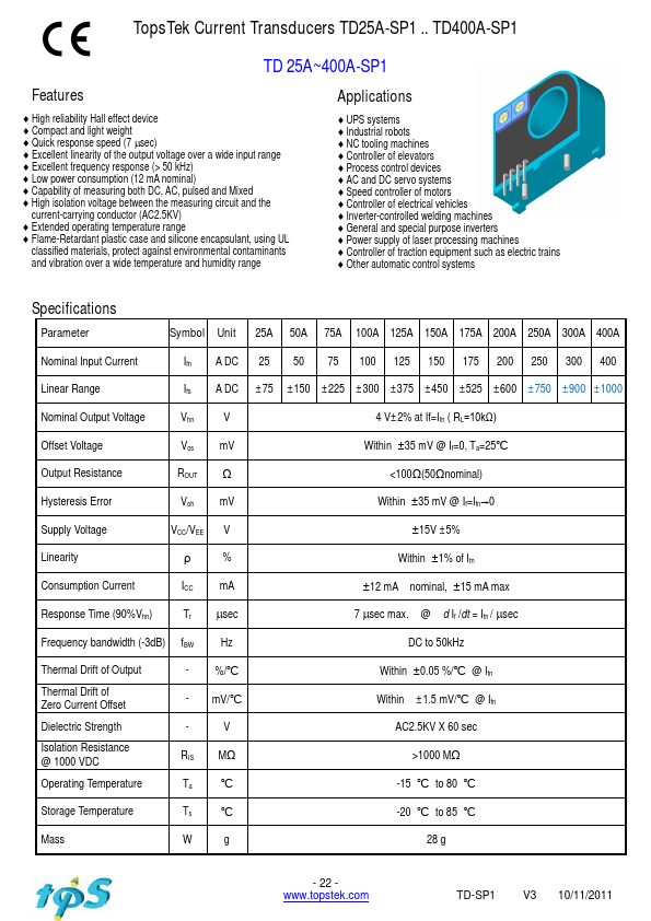 TD400A-SP1