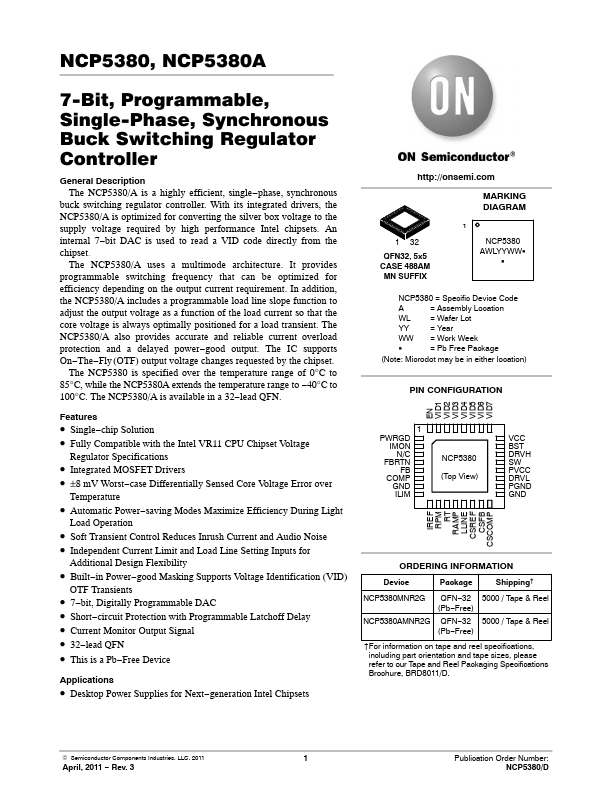 NCP5380A ON Semiconductor