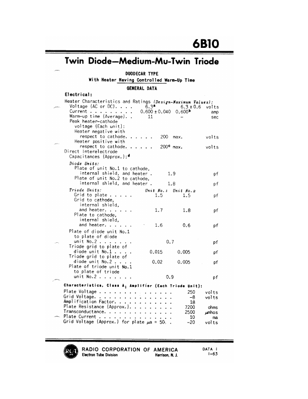 6B10 RCA