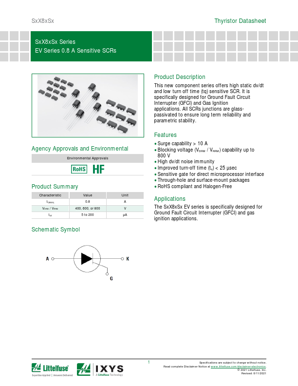 S4X8ES Littelfuse