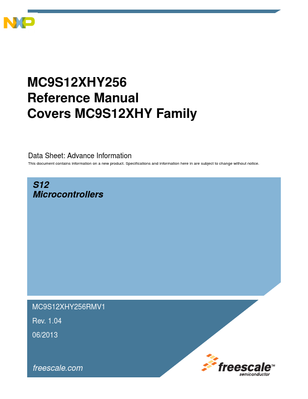 <?=MC9S12XHY256?> डेटा पत्रक पीडीएफ