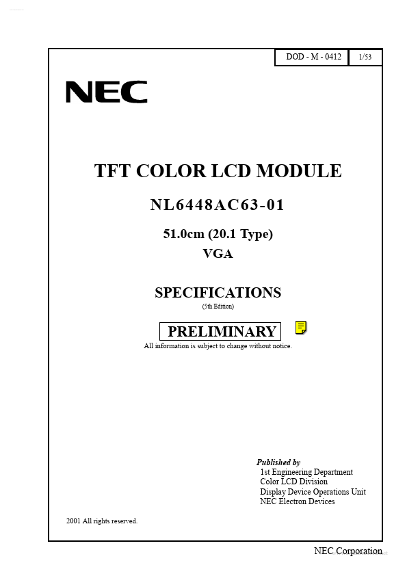 <?=NL6448AC63-01?> डेटा पत्रक पीडीएफ