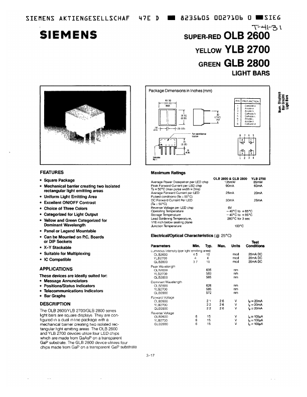 YLB2700