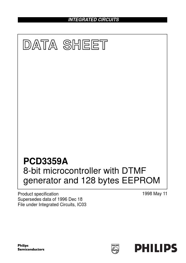 <?=PCD3359A?> डेटा पत्रक पीडीएफ