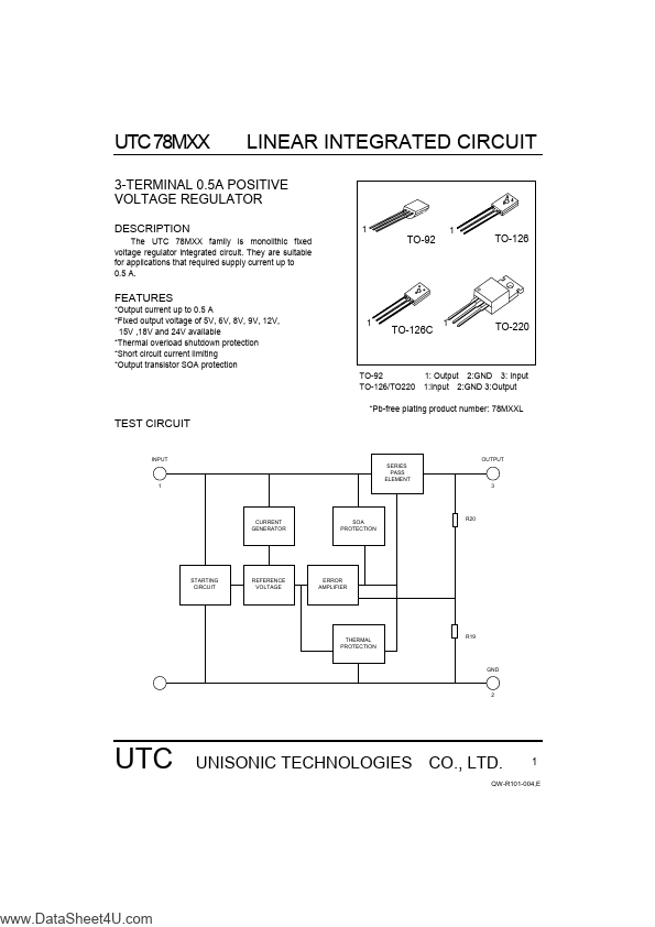 78M24 Unisonic Technologies