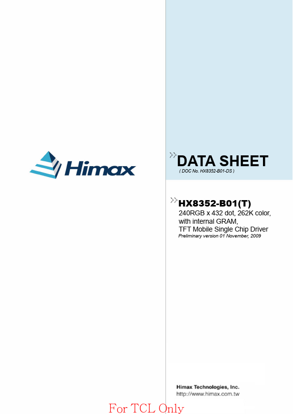 HX8352-B01 Himax