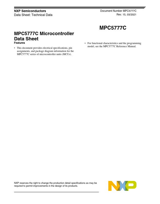 MPC5777C