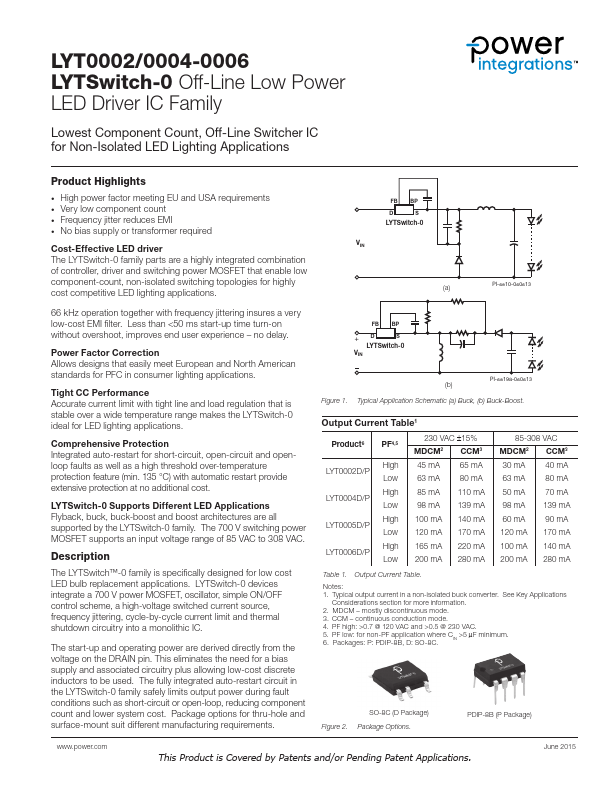 LYT0006 Power Integrations
