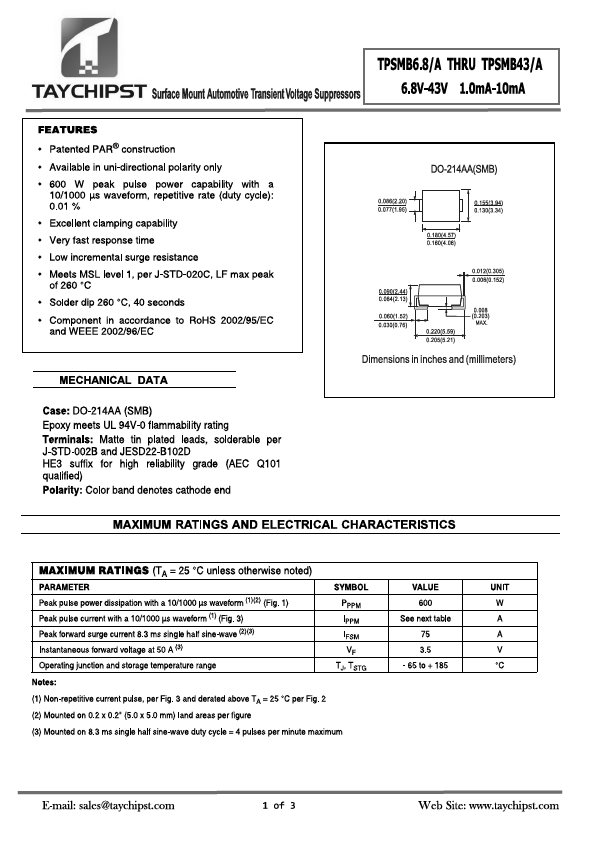 TPSMB7.5