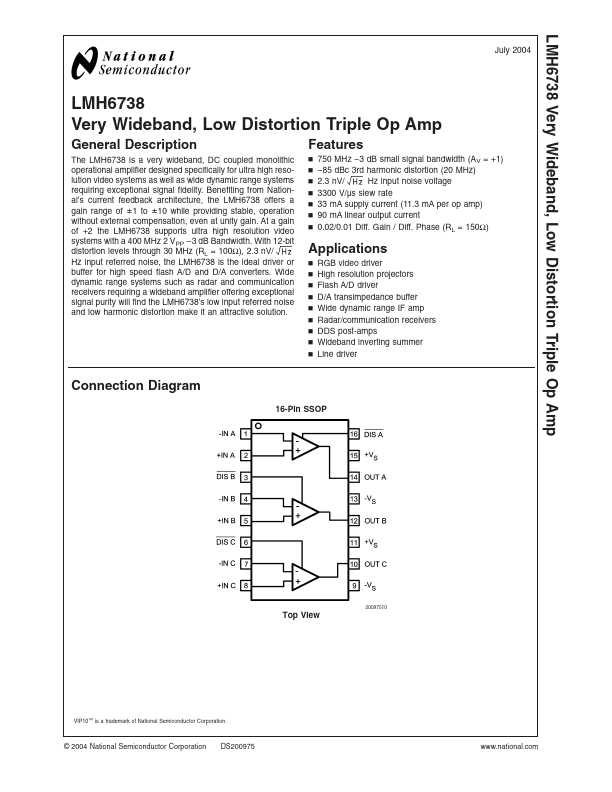 LMH6738