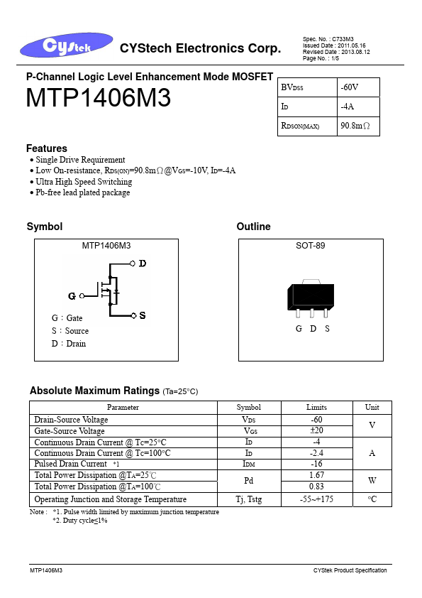 MTP1406M3