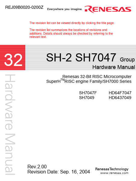 SH7049 Renesas