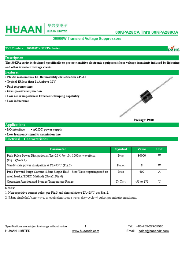 30KPA132CA