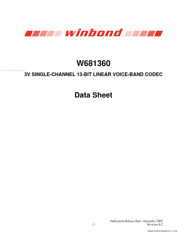 W681360 Winbond