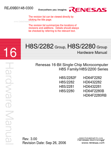 HD6432282 Renesas Technology