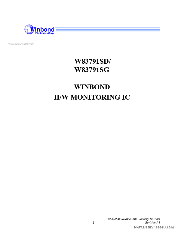 W83791SG Winbond