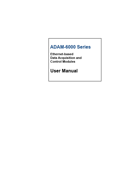 <?=ADAM-6000?> डेटा पत्रक पीडीएफ