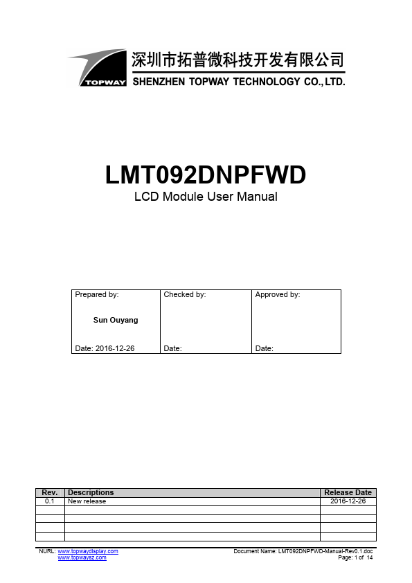 LMT092DNPFWD