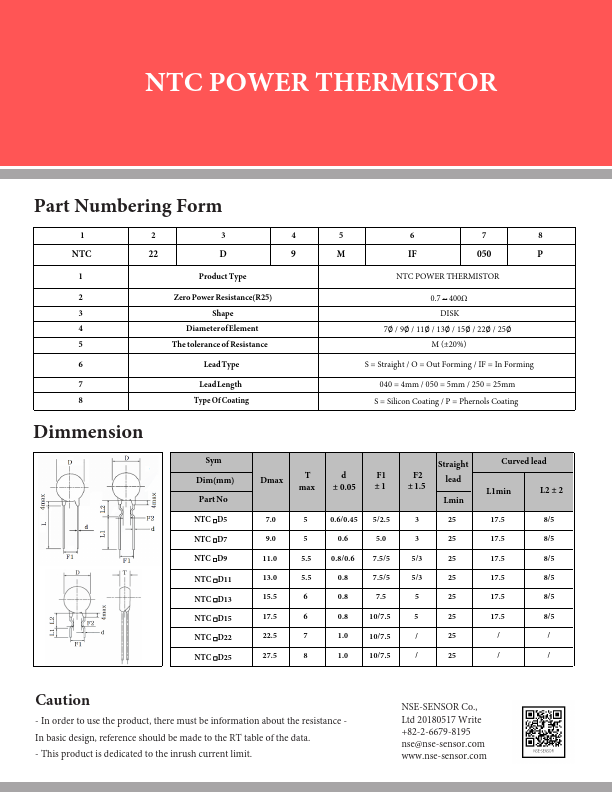 NTC-1.5D13