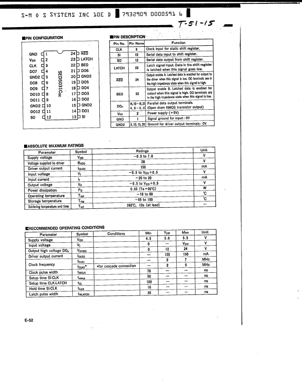 SED5031C