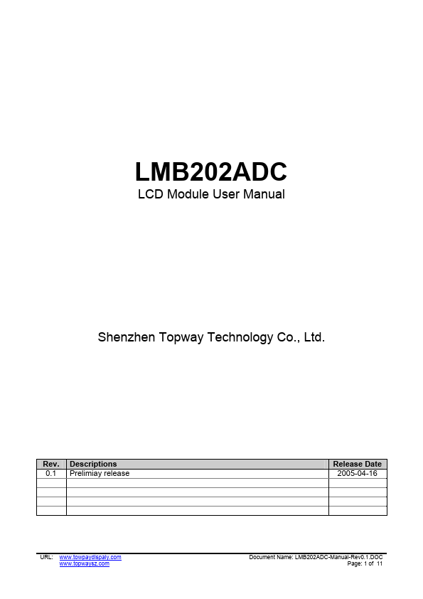 <?=LMB202ADC?> डेटा पत्रक पीडीएफ