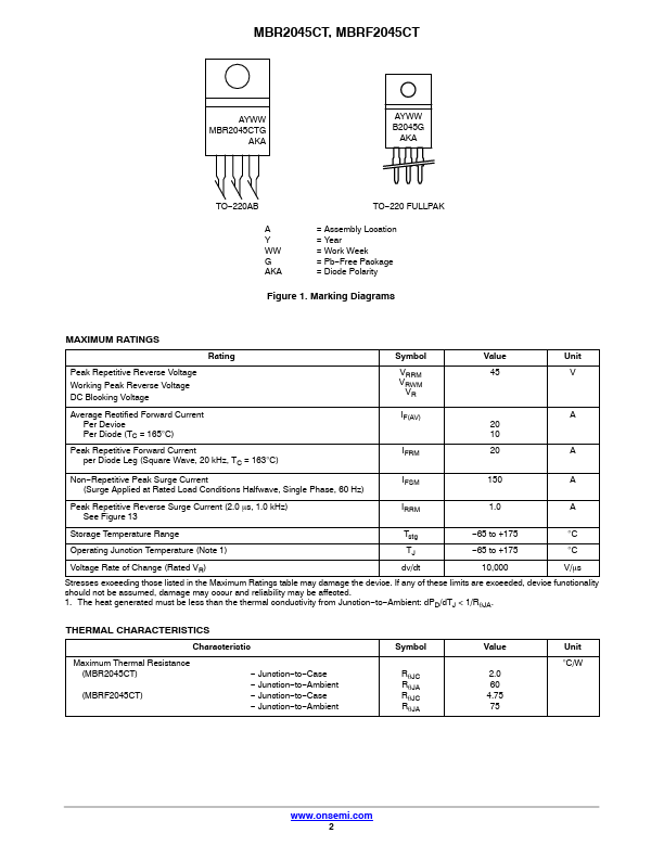 MBRF2045CT