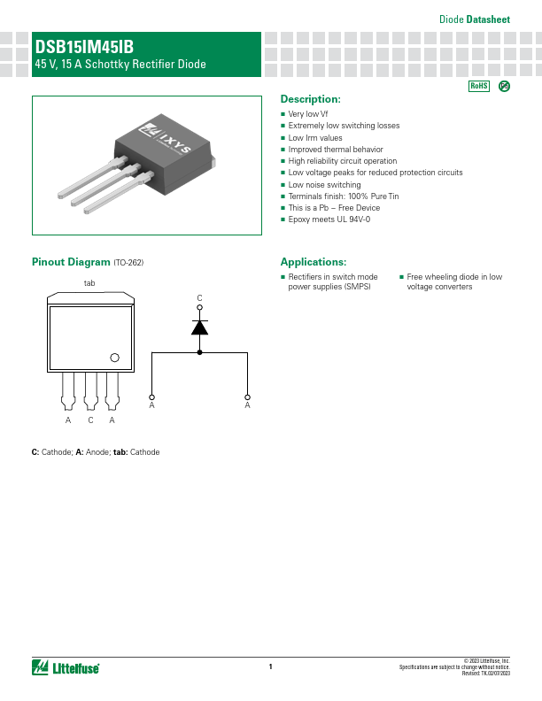 DSB15IM45IB